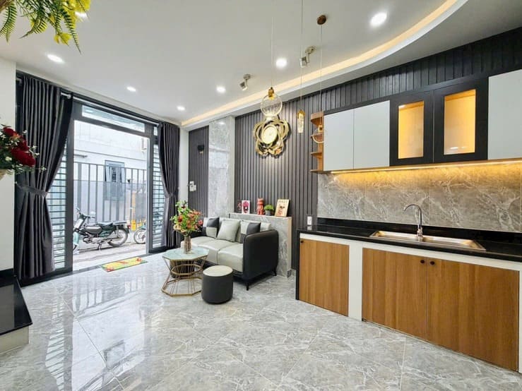 BÁN NHÀ PHỐ 1 TRỤC LÊ ĐỨC THỌ P.6 GÒ VẤP