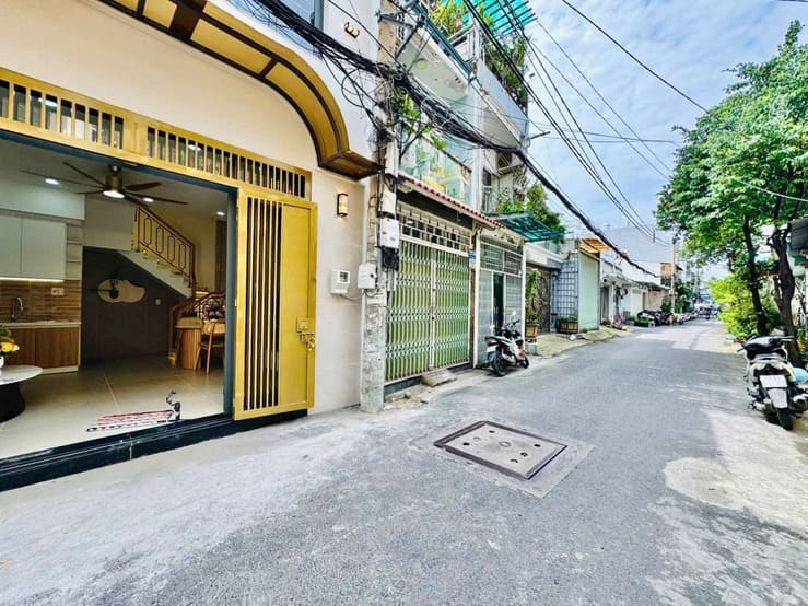 BÁN NHÀ HẺM XE TẢI THÔNG GÒ VẤP - NGUYỄN TƯ GIẢN
