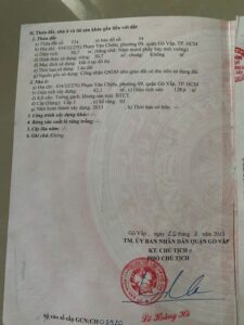 BÁN NHÀ PHƯỜNG THÔNG TÂY HỘI GÒ VẤP