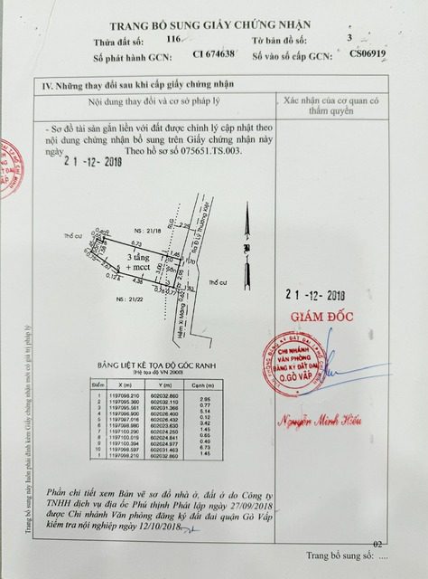 Bán Nhà Phường Hạnh Thông Gò Vấp Dưới 5 Tỷ