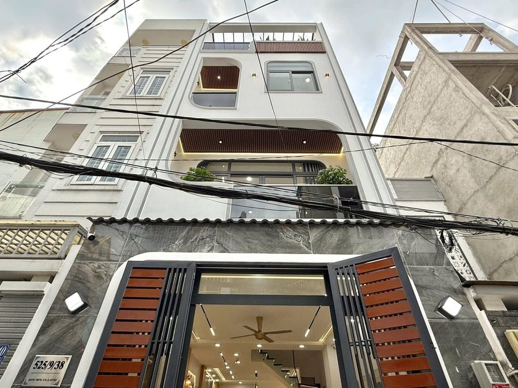 BÁN NHÀ 525 QUANG TRUNG GÒ VẤP NGANG 4.5M