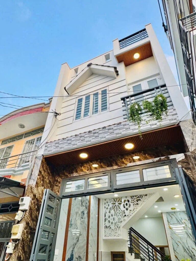 BÁN NHÀ GÒ VẤP HẺM XE HƠI PHẠM VĂN CHIÊU