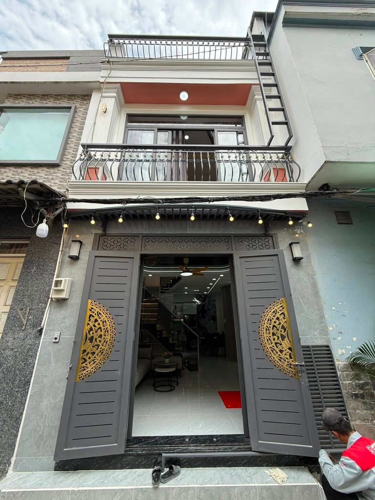 BÁN NHÀ 129 HUỲNH VĂN NGHỆ P12 GÒ VẤP