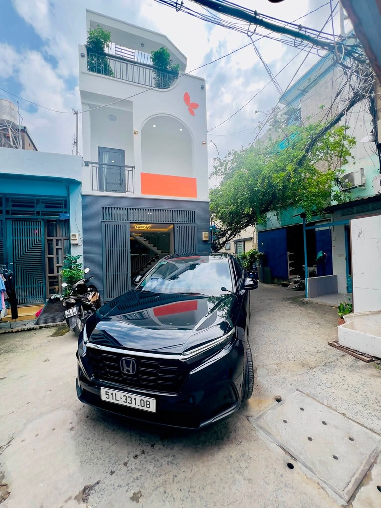 BÁN NHÀ 318 THỐNG NHẤT GÒ VẤP HẺM XE HƠI